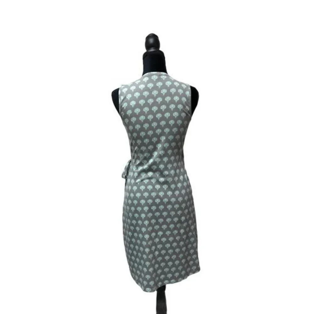 Synergy Organic Cotton Clothing Lotus Classic Wrap Dress | Extra Small - Picture 2 of 8